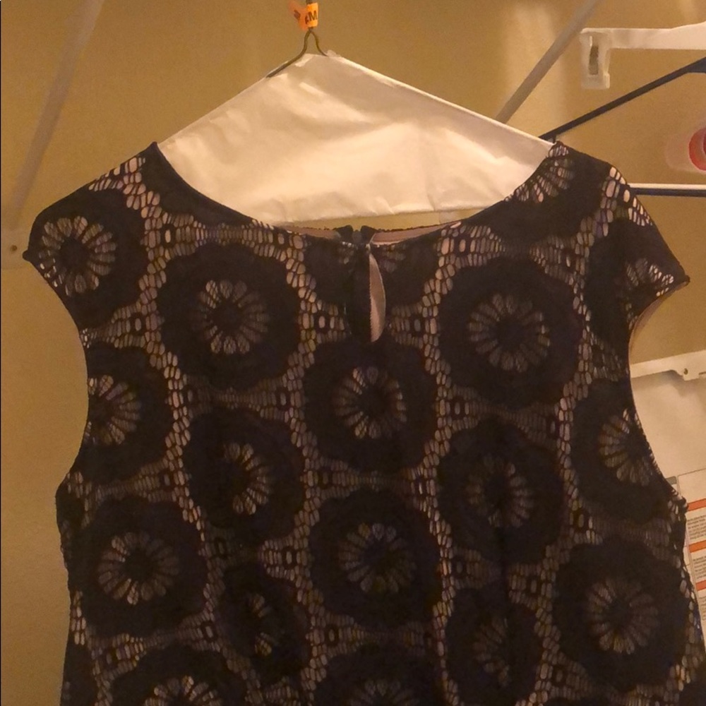 Black lace dress